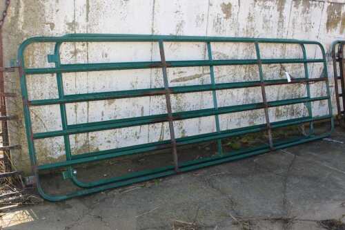 2 Steel Gates, 10 and 12 Ft.