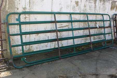 2 Steel Gates, 10 and 12 Ft.