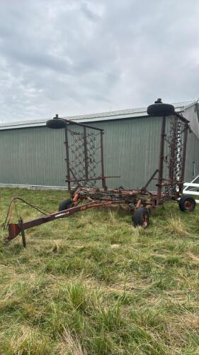 ALLIS CHALMERS 600 CHAIN HARROW CART