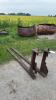 PAIR OF LONG FORKS - 4