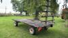 16FT X 8FT FLAT RACK WAGON - 3