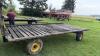 16FT X 8FT FLAT RACK WAGON - 5