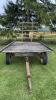 16FT X 8FT FLAT RACK WAGON - 7