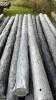 APPROX. 36 - 8FT x 5IN POLY POSTS - 3