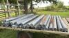 APPROX. 36 - 8FT x 5IN POLY POSTS - 6