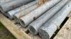 APPROX. 36 - 8FT x 5IN POLY POSTS - 7
