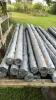 APPROX. 36 - 8FT x 5IN POLY POSTS - 8