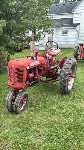 MCCORMICK FARMALL SUPER C GAS TRACTOR