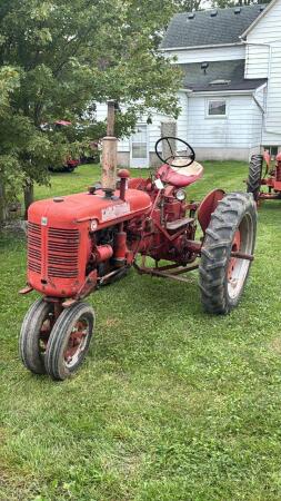 MCCORMICK FARMALL SUPER C GAS TRACTOR