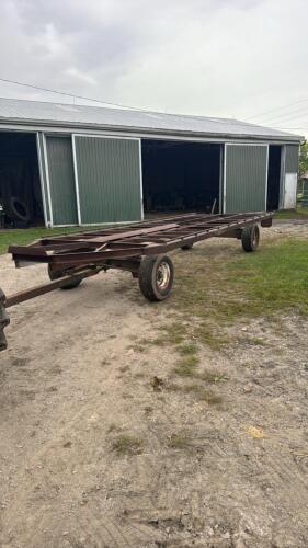 24FT x 8FT STEEL BALE WAGON