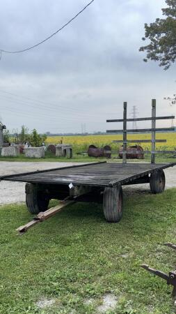16FT X 8FT FLAT RACK WAGON