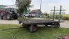 16FT X 8FT FLAT RACK WAGON - 2