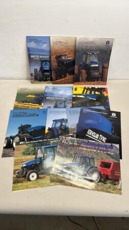 NEW HOLLAND TRACTOR BROCHURES
