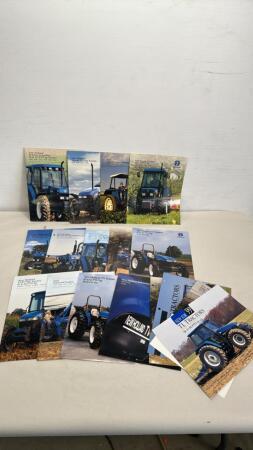 NEW HOLLAND TRACTOR & FRONT END LOADER BROCHURES