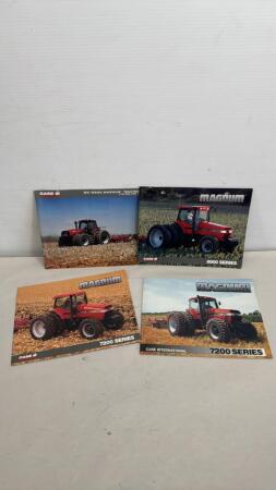 (4) CASE IH MAGNUM TRACTOR BROCHURES