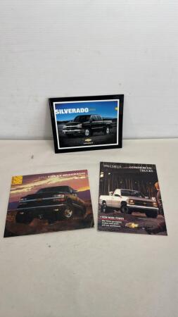 (3) CHEVROLET PICKUP TRUCK BROCHURES