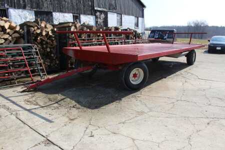 24ft. Steel Big Bale Wagon