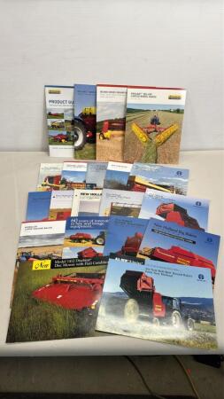 NEW HOLLAND EQUIPMENT BROCHURES