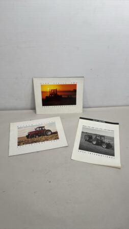 (3) CASE IH BROCHURES