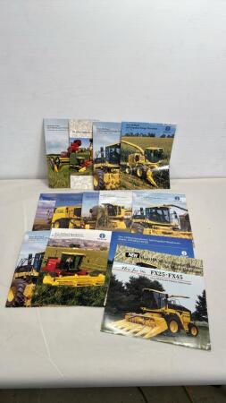NEW HOLLAND EQUIPMENT BROCHURES