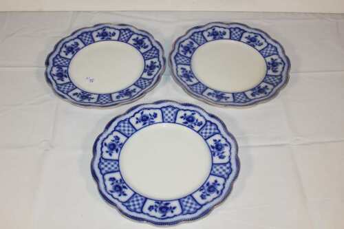 Matching Flo Blue Plates