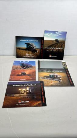 (6) GLEANER COMBINE BROCHURES