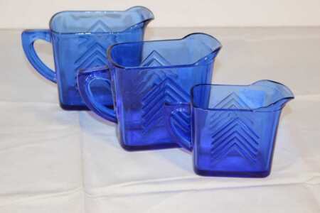 3 Cobalt Pitchers