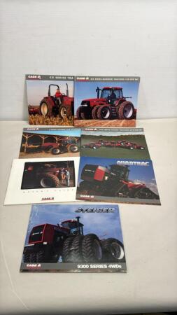 (7) CASE IH TRACTOR BROCHURES