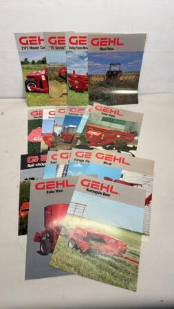 GEHL EQUIPMENT BROCHURES