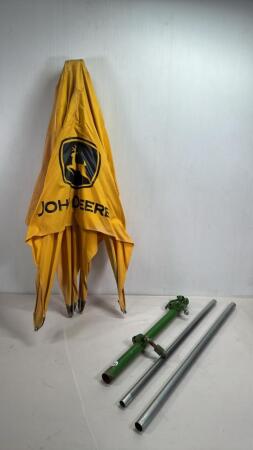 JOHN DEERE TRACTOR UMBRELLA & MOUNTING HARDWARE