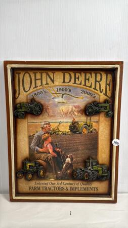 JOHN DEERE TRACTOR PLAQUE
