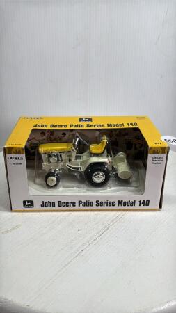 JOHN DEERE PATIO SERIES 140 RIDING MOWER (YELLOW)