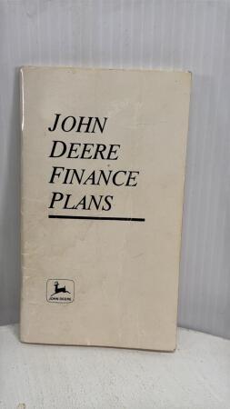 JOHN DEERE FINANCE PLANS