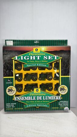 JOHN DEERE 20PC CHRISTMAS LIGHT STRING