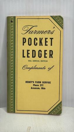 JOHN DEERE POCKET LEDGER