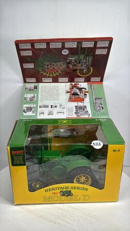 JOHN DEERE 1937 MODEL D TRACTOR
