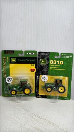 JOHN DEERE 8310 & 8220 4WD TRACTORS
