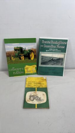 (2) JOHN DEERE BOOKS