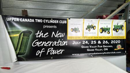VINYL 2020 TWO CYCLINDER CLUB BANNER