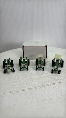 (4) MINI CUSTOM OLIVER TRACTORS