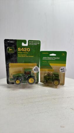 JOHN DEERE 8420 & JOHN DEERE 2WD TRACTOR