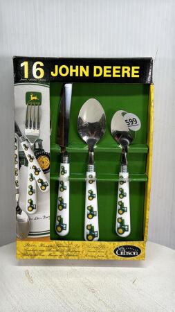 JOHN DEERE 16PC CUTLERY SET (SERVICE FOR 4)