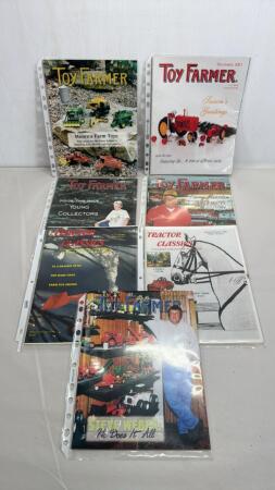 QTY OF TOY FARMER & TRACTOR CLASSIC MAGAZINES