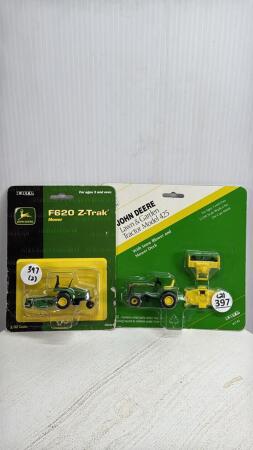 (2) JOHN DEERE LAWNMOWERS