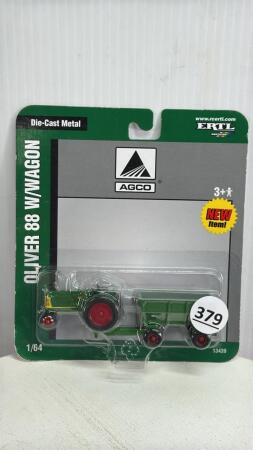 OLIVER 88 TRACTOR WITH WAGON