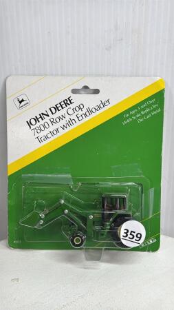 JOHN DEERE 7800 TRACTOR & LOADER