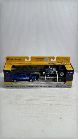 NEW HOLLAND PICKUP WITH PULLER TRACTOR