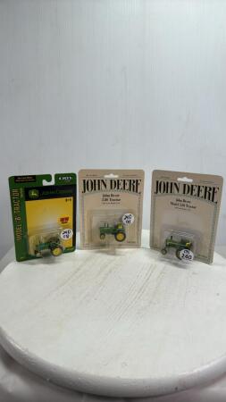 (3) JOHN DEERE TRACTORS