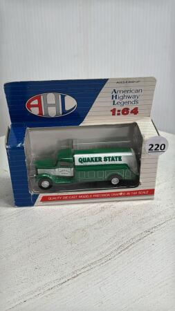 QUAKER STATE PETERBILT FUEL TRUCK