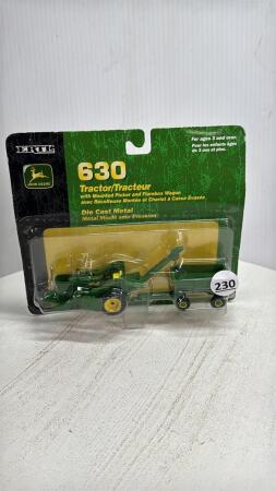 JOHN DEERE 630 WITH CORN PICKER & WAGON